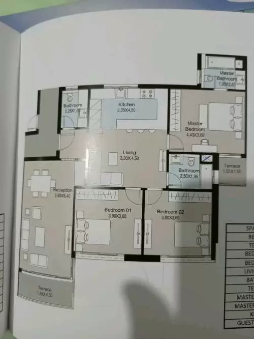 شقة ريسيل ‏دور ‏اول ‏في ‏كومباوند ‏سيناريو ‏بالعاصمة