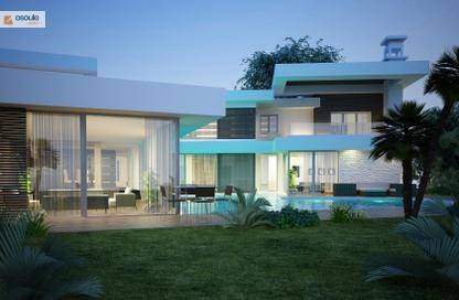 First Row on golf Villa for sale in new Giza Ivory
