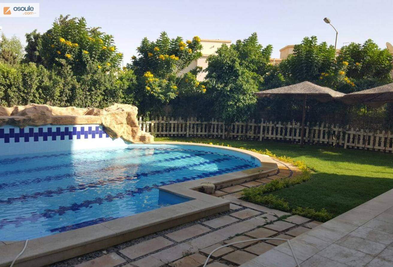Villa for sale in Al Rehab City with a swimming pool in a great location