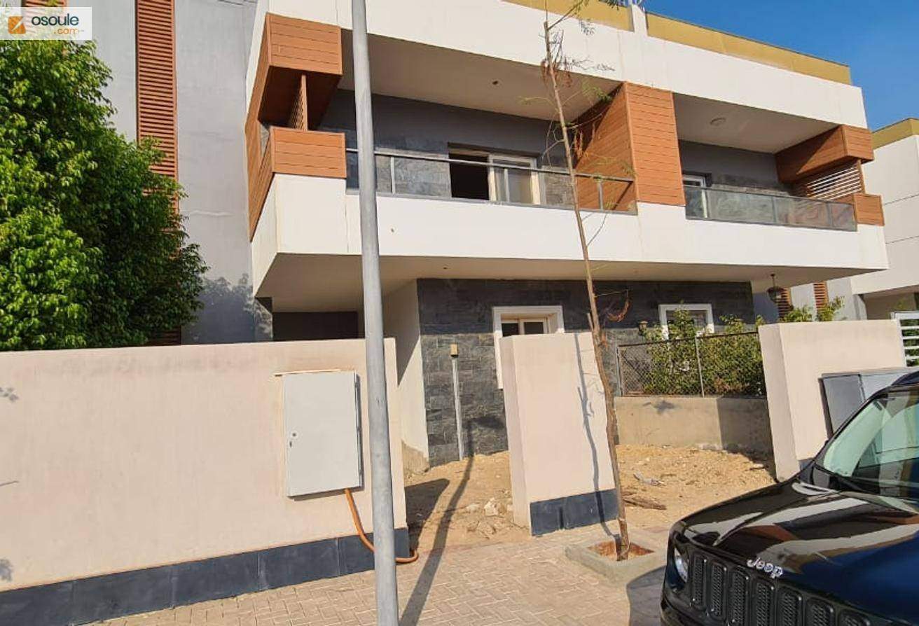 townhouse in Zayed regency semi finished 4bedrooms