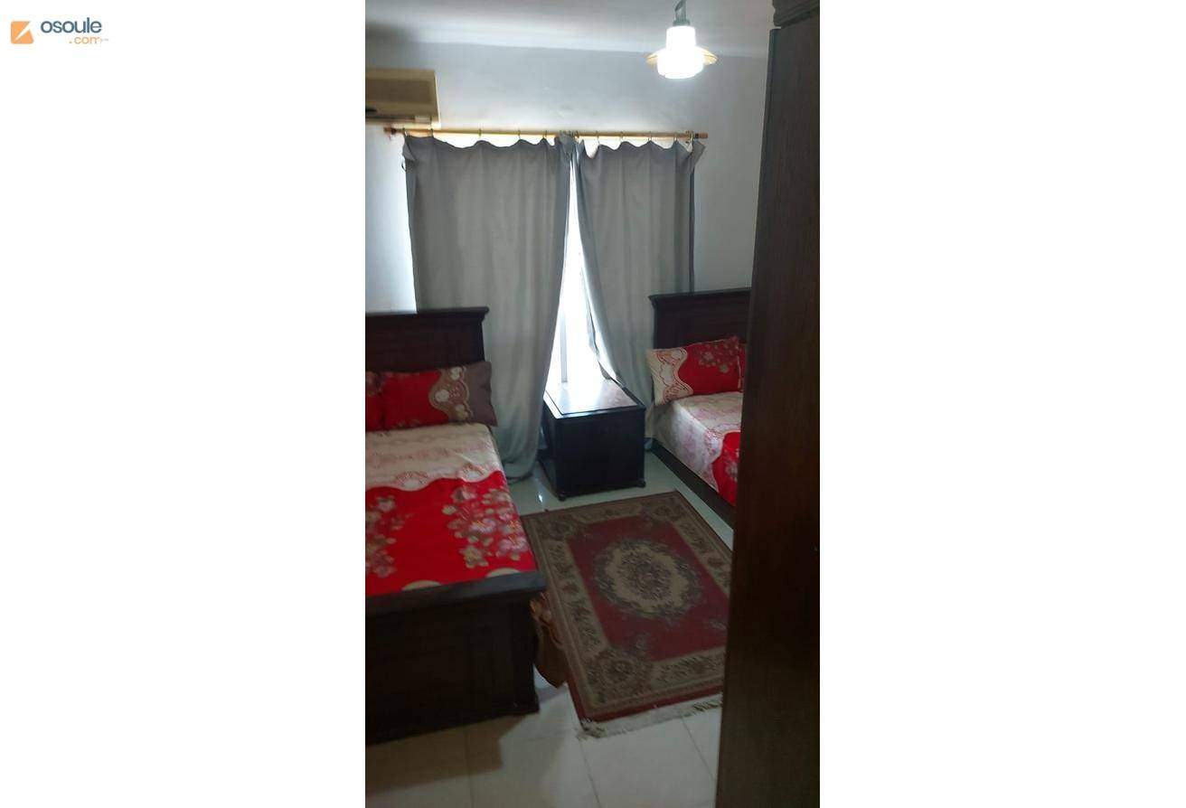 A garden view furnished flat for rent in madinty