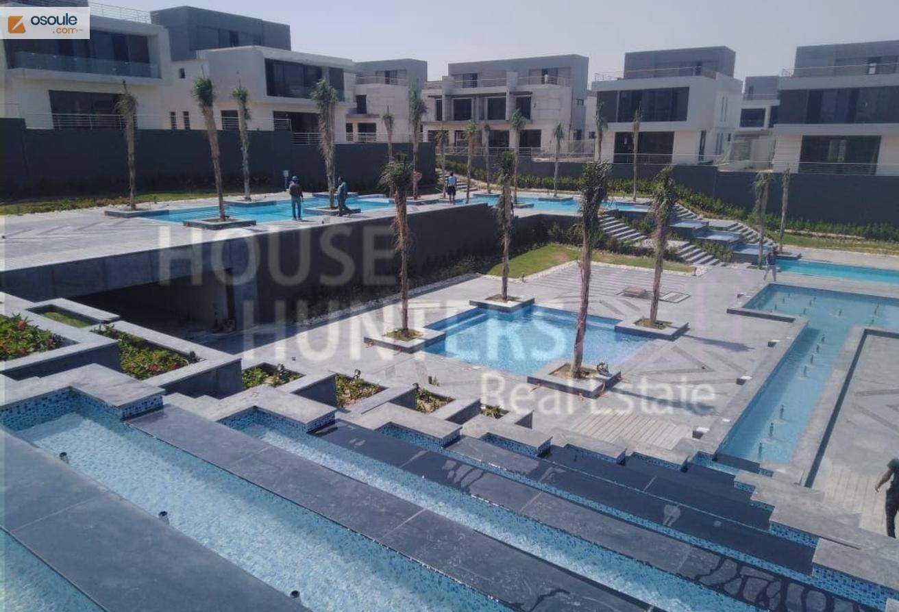 Standalone on pool in Patio Zahraa-Sheikh Zayed