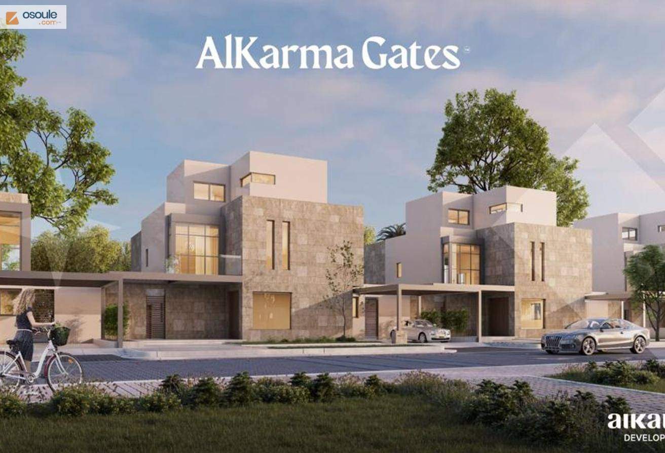 villa town house for sale in karma gates new zayed