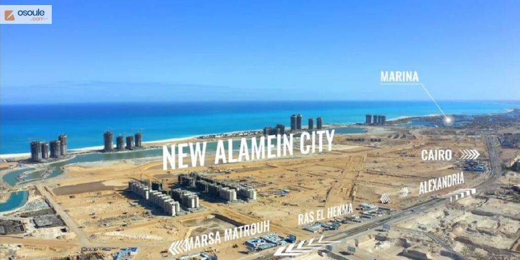 Chalet + garden 233m fully finished at Al Alamein