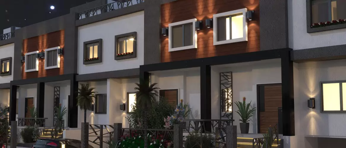 Townhouse for sale in Rock Ville with an area of 456m | El Obour