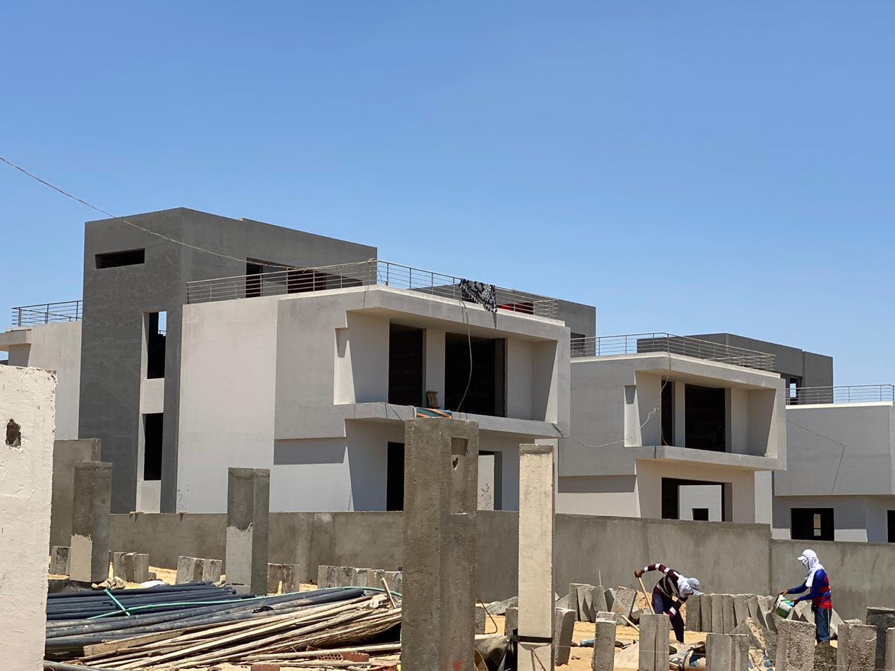 ready to move with installments town house in el patio zahraa-sheikh zayed