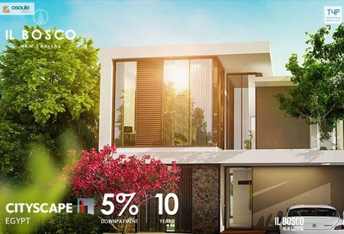 IL Bosco Compound in the Administrative Capital with 9-year payment plans!