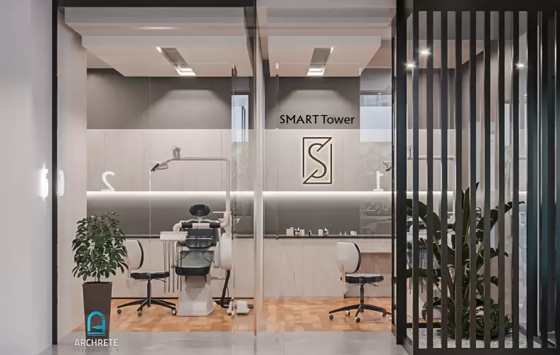 Smart Tower New Capital Commercial Store for Sale 76 m